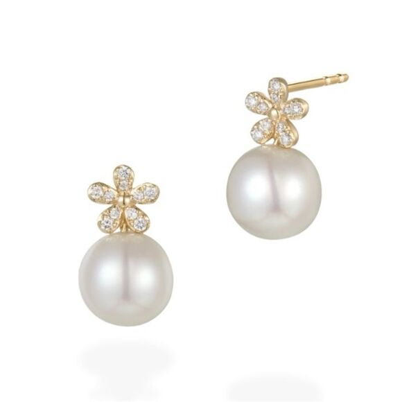 fresh water pearl earrings - Picture 1 of 8